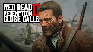 SECONDS From DISASTER in RDR2 #4 (Red Dead Redemption 2 CLOSE CALLS)
