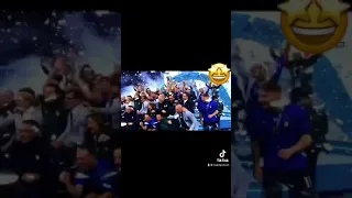 Italy win their second UEFA EURO TROPHY