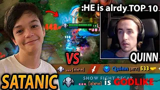 SATANIC 15yo god meets QUINN on STREAM and destroys them