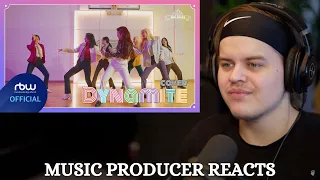 Music Producer REACTS to PURPLE KISS - Dynamite (BTS) Dance Cover | 방탄소년단 | 퍼포맛집] 퍼플키스 | Yong