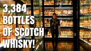 Drinking Scotch Whisky in Edinburgh, Scotland