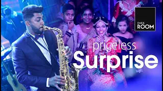 Surprise Saxophone Cover By Thishan On His Wedding Day