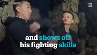 Jack Ma turns martial arts hero (GSD - Gong Shou Dao)