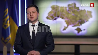 Зеленский обратился к украинскому народу