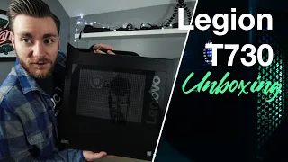 Unboxing the Lenovo legion T730 Gaming PC