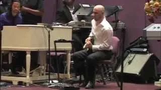 White Boy Shreds Guitar at Church