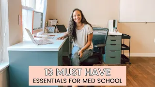 13 MUST HAVE Essentials for Medical School | what I use ALL the time as a first year medical student