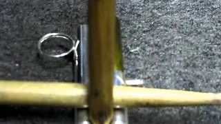 Removing Stuck 3rd Valve Tuning  Slide on a Bach Stradivarius Trumpet
