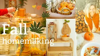 FALL HOMEMAKING COMPILATION | clean with me marathon