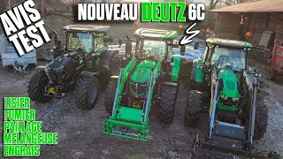 😎 TEST du NOUVEAU DEUTZ 6C ! 🐄