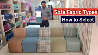 How to Select Sofa Fabric! Latest Sofa Fabric!