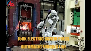 J58K electric screw press automatic forging line