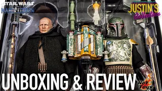 Hot Toys Boba Fett 2 Pack Deluxe The Mandalorian Unboxing & Review