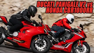 The $16,500 Challenge: 2020 Ducati Panigale V2 vs. 2019 Honda CBR1000RR