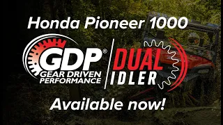 SuperATV Honda Pioneer 1000 4 & 6" GDP Dual Idler Portals Available Now!