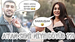 ATANIZ SİZİ NƏ ÜSTÜNDƏ DÖYÜB? ƏN ÇOX DEDİYİ SÖZ? SUMQAYIT SORĞU