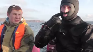 Татарстанские дайверы установили мировой рекорд на Баренцевом море