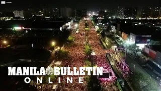 Situation in Leni-Kiko grand people's rally in Macapagal Boulevard