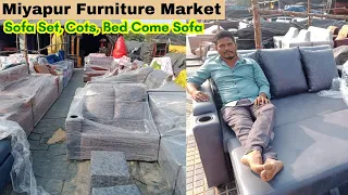 Miyapure roadside furniture sunday shopping | sofa set dining table sofa come with price