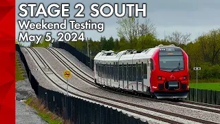 Exploring the Progress of Stage 2 South: Weekend Testing and Stations Snapshots