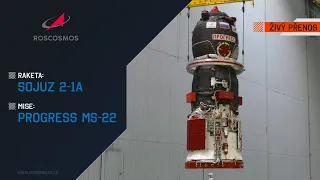 ŽIVĚ: Sojuz 2-1a (Progress MS-22)