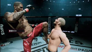 EA Sports UFC 5 Knockout Compilation by FlyingHighKaya Simulation Mode PS5 4K UHD