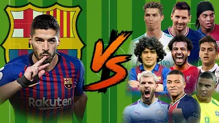 Suarez vs Legends💪(Messi-Ronaldo-Maradona-Benzema-Neymar-Mbappe)