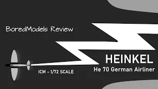 Heinkel He 70G-1 Airliner (ICM, 1/72) | BoredModels Review