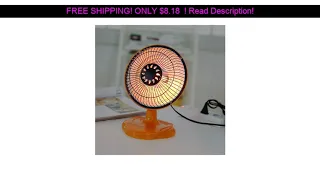 Electric Heater Shake Head Mini Home Heater In Winter 6 Inches Desktop Office Heater Small Sun