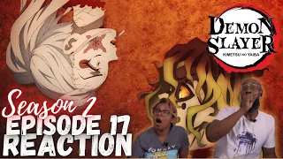 Anime Noobs watch Demon Slayer 2x17 | "I Will Never Give Up" Reaction