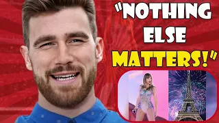 Reason Why Travis Kelce Traveled to Paris for Taylor Swift Amid Filming 'Grotesquerie'