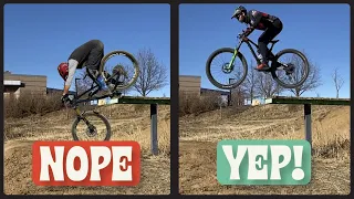 OVER 40 MOUNTAIN BIKE TIPS: DROP PHYSICS