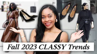 Fall 2023 Fashion Trends To Elevate Your CLASSY Wardrobe. How to Look & Dress Better