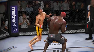 Bruce Lee vs. Bodybuilder (EA Sports UFC 3) - CPU vs. CPU