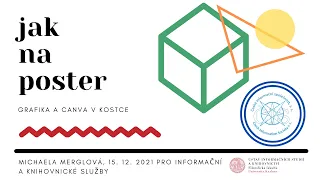 Jak na poster: Grafika a Canva v kostce (Michaela Merglová)