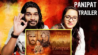 Panipat Trailer Reaction | Sanjay Dutt, Arjun Kapoor, Kriti | SWAB REACTIONS with Stalin & Afreen