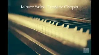 Classical Piano Music | Minute Waltz by Frédéric Chopin | (Complete Black Screen) | 60 Mins+