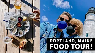 48 Hours in PORTLAND! 🦞 (Maine Lobster Roll, Old Port & The Portland Headlight) Travel Vlog
