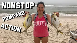 Epic Day Pompano Fishing in Gulf Shores Alabama