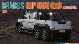 BRABUS Unleashes the XLP 800 6x6 Adventure: Conquering Luxury Off-Road