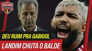 DEU RUIM PRA GABIGOL!! LANDIM CHUTA O BALDE!!