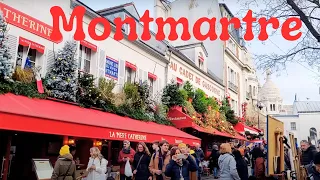 Montmartre  in January I Vlog Paris 2023