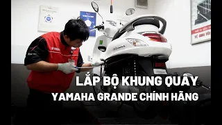 Quy trình lắp bộ Khung quây Yamaha Grande chính hãng và Quà tặng cực khủng (tiết lộ ở cuối video)