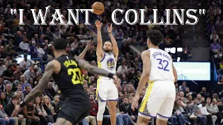 Why Steph Curry Spammed Pick & Roll On John Collins In The Clutch