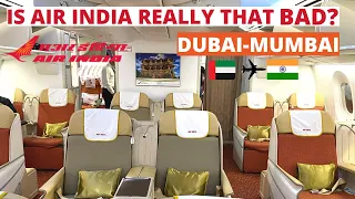 AIR INDIA| are they really that bad?|Dubai-Mumbai|B787-8|Trip Report