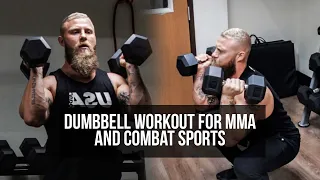 Try This Hotel Workout for MMA & Combat Sports [Dumbbells Only]