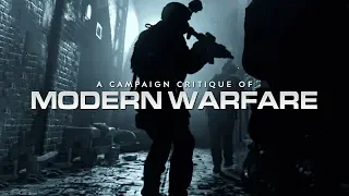 A Campaign Critique of Call of Duty: Modern Warfare