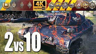 Leopard PT A: 2vs10 - World of Tanks