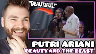 British Guy Reacts to Putri Ariani "Beauty and the Beast" (David Foster Asia 2023) REACTION!