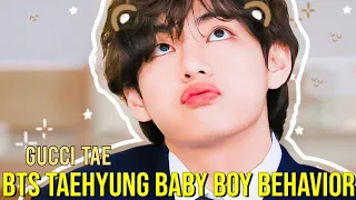 BTS Taehyung baby boy behavior 🥰 #taehyung #bts_V #bts #army #btscute